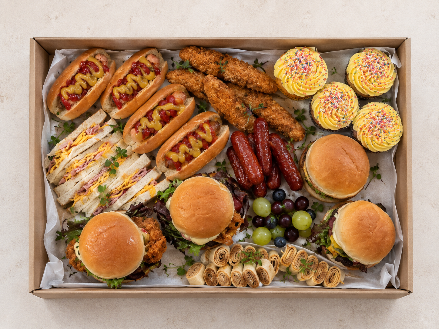 Kiddies Platter from Magies Vol, delivered in Fourways, Bryanston, Sandton and Rosebank