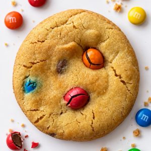 M&M & Chocolate Chip Cookie